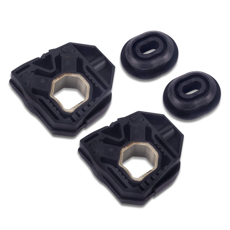runmade Upper & Lower Radiator Support Mount Rubber Set Compatible with VW Passat Jetta Golf GTI Tiguan Beelte Audi TT A3 - Image 1